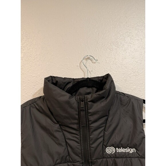 The North Face Everyday Insulated Puffer Vest Womens Large Has A Logo Black - Picture 4 of 11